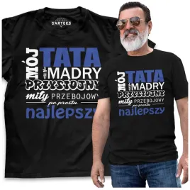 koszulka-meska-przystojny-madry-tata-prezent