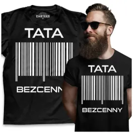 koszulka-meska-tata-bezcenny-prezent-dla-ojca