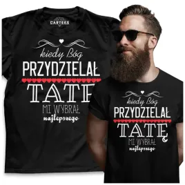 koszulka-meska-kiedy-bog-przydzielal-prezent-tata
