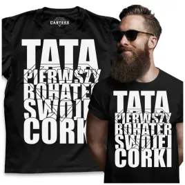 koszulka-meska-tata-bohater-corki-prezent-dla-ojca