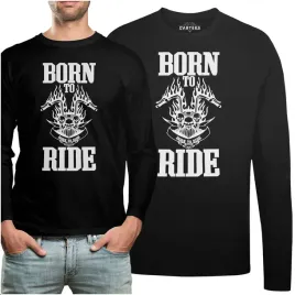 koszulka-long-na-prezent-napis-born-to-ride