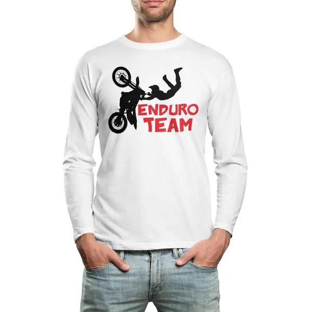 koszulka-long-prezent-napis-enduro-team-material-dominujacy-bawelna