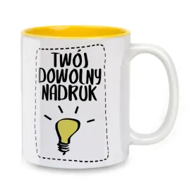 kubek-zolty-dowolny-twoj-nadruk-na-prezent