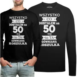 koszulka-long-prezent-na-piecdziesiatke-napis