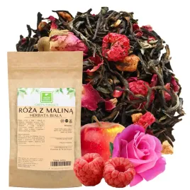 herbata-biala-roza-and-malina-50-g