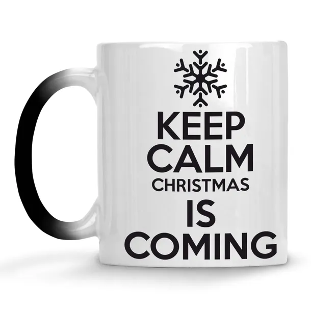 kubek-magiczny-keep-calm-christmas-is-coming