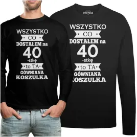 koszulka-long-prezent-na-40-stke-smieszny-napis
