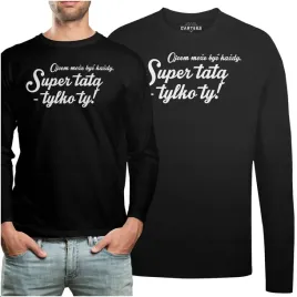 koszulka-long-prezent-napis-super-tata