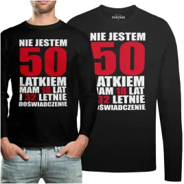 koszulka-long-prezent-piecdziesiatka-napis