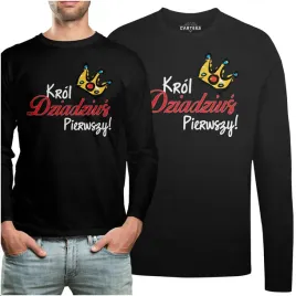 koszulka-long-krol-dzidzius-pierwszy-upominek