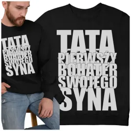 bluza-klasyczna-tata-pierwszy-bohater-syna-prezent