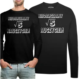 koszulka-long-nieobliczalny-nauczyciel-prezent