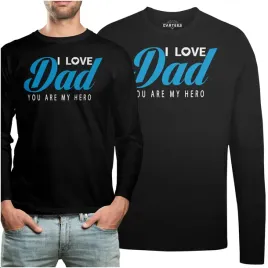 koszulka-long-prezent-dad-you-are-my-hero
