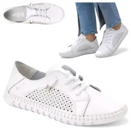 sneakersy-damskie-skorzane-39-sportowe-lee-cooper-polbuty-wsuwane-azurowe