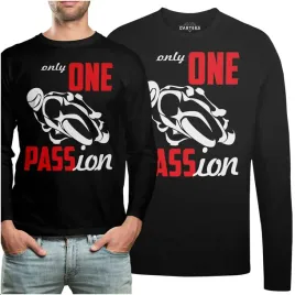 koszulka-long-na-prezent-napis-only-one-passion