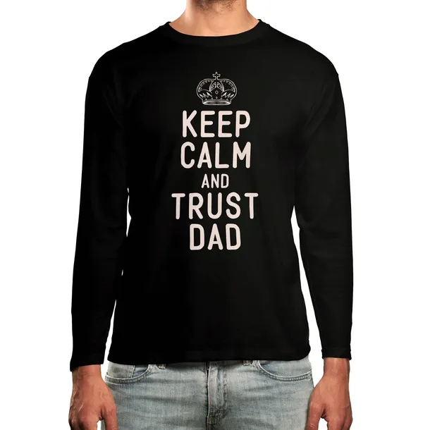 koszulka-long-napis-keep-calm-and-trust-dad-kolor-wielokolorowy