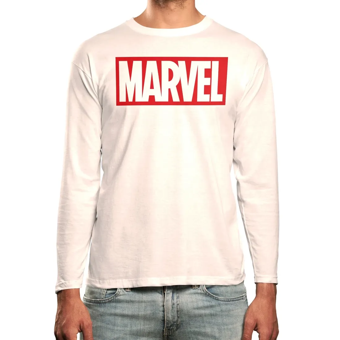 koszulka-long-super-upominek-logo-marvel