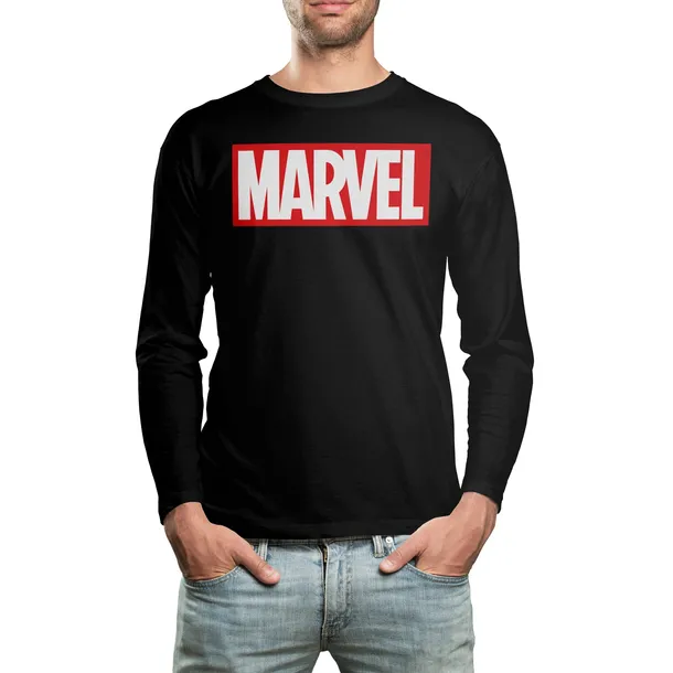 koszulka-long-super-upominek-logo-marvel-rozmiar-m