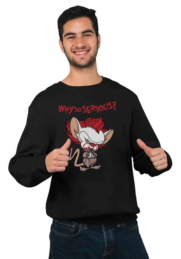 bluza-klasyczna-why-so-serious-bluza-prezent