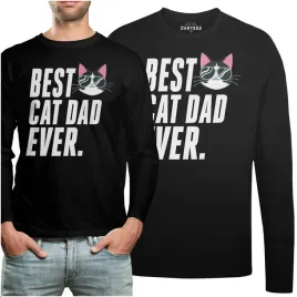 koszulka-long-best-cat-dad-ever-prezent-dla-niego