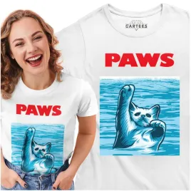 koszulka-damska-dla-kociary-cat-paws-kotek-prezent