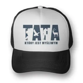 czapka-trucker-tata-ktory-jest-mysliwym-prezent