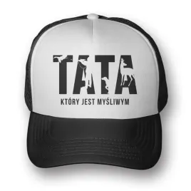 czapka-trucker-tata-ktory-jest-mysliwym-prezent