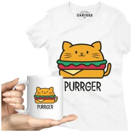 koszulka-damska-kubek-purrger-burger-koty-prezent