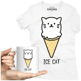koszulka-damska-kubek-ice-cat-milosnik-koty-zestaw