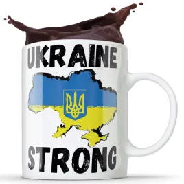 kubek-bialy-silna-ukraina-strong-wojna-putin-stop