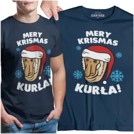 koszulka-meska-mery-krismas-kurla-janusz-malpa