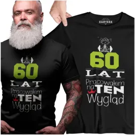 koszulka-meska-duza-urodziny-60-lat-wyglad-prezent