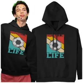 bluza-z-kapturem-football-is-life-bluza-fan-pilki