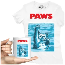 koszulka-damska-kubek-paws-kotek-milosnik-kotow