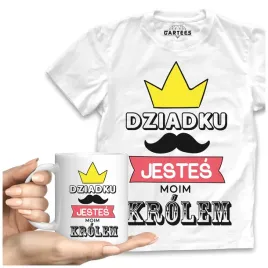 koszulka-meska-kubek-dziadku-jestes-moim-krolem