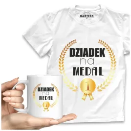 koszulka-meska-kubek-dziadek-na-medal-prezent