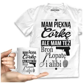 koszulka-meska-kubek-tata-mam-piekna-corke-prezent