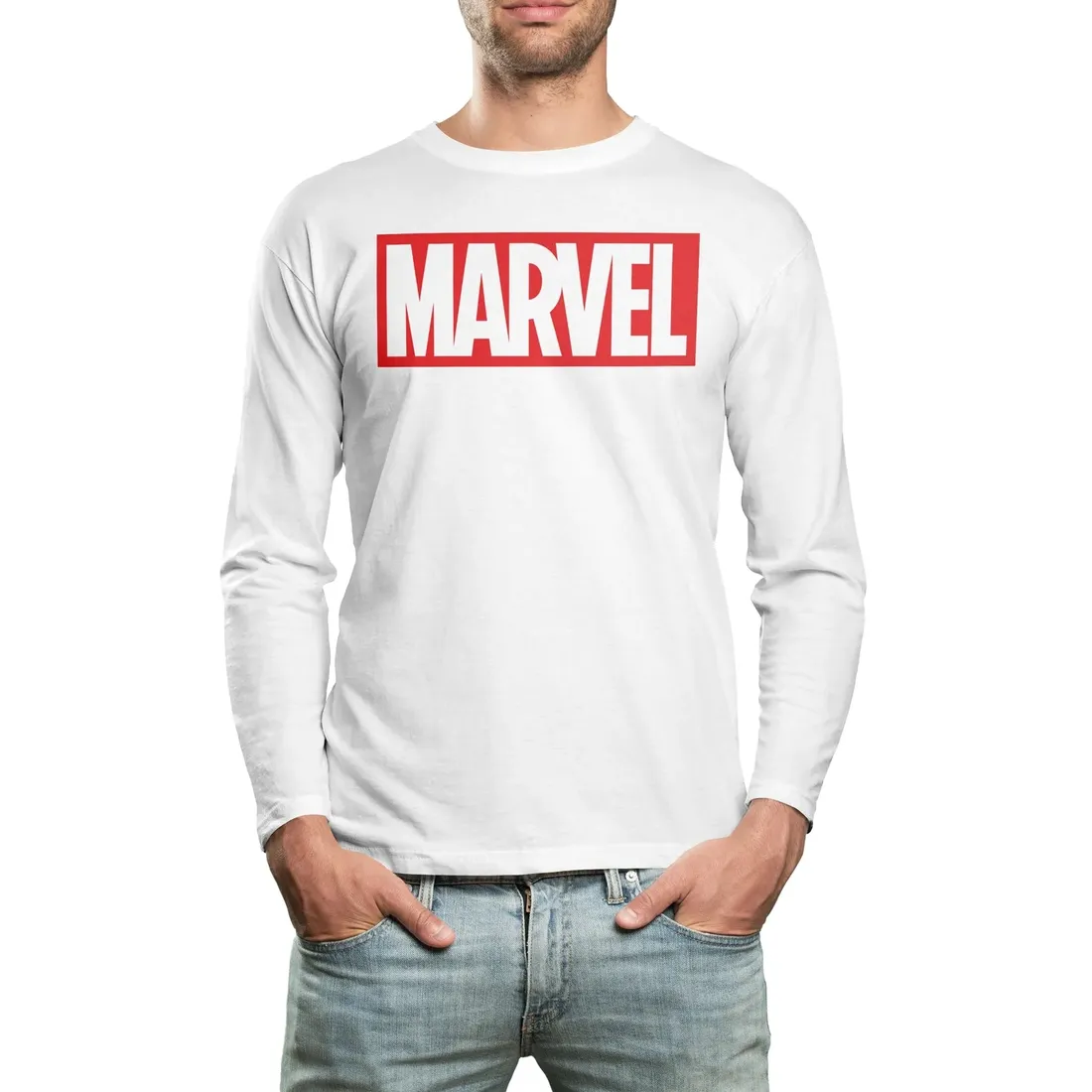 koszulka-long-super-upominek-logo-marvel