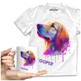 koszulka-meska-kubek-pies-golden-retriver