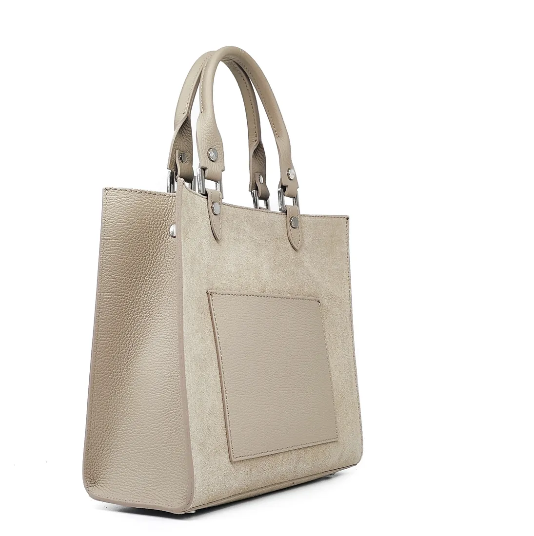 torebka-kuferek-bezowa