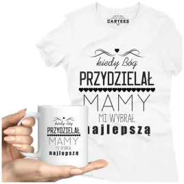 koszulka-damska-kubek-bog-wybral-mi-najlepsza-mame