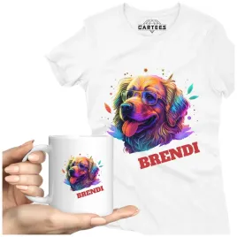 koszulka-damska-kubek-prezent-golden-retriver-pies