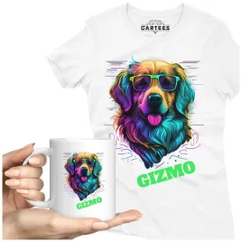 koszulka-damska-kubek-prezent-golden-retriver-pies