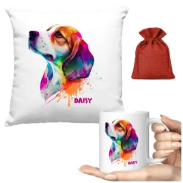poduszka-kubek-pies-beagle-prezent-personalizacja