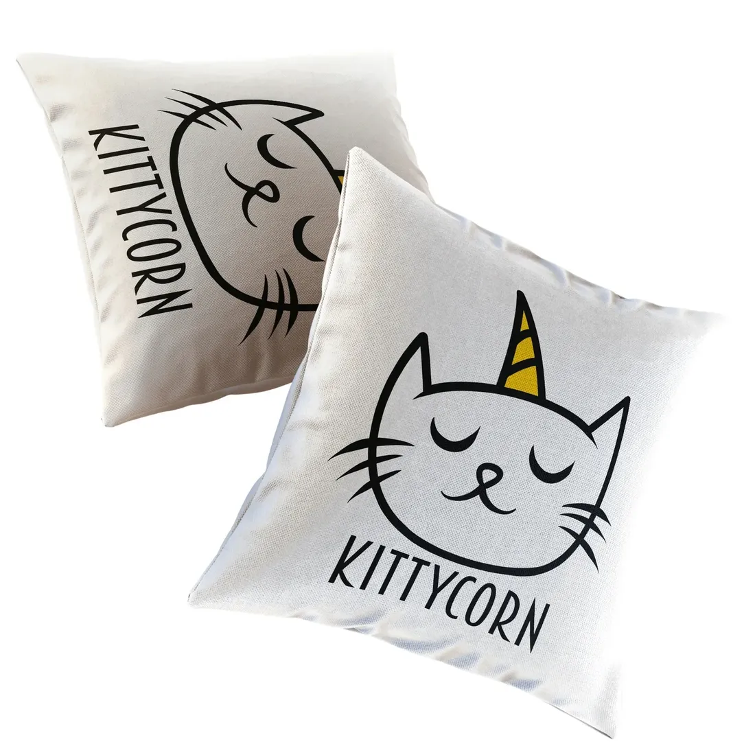 poduszka-kubek-kittycorn-jednorozec-koty-stan-nowy