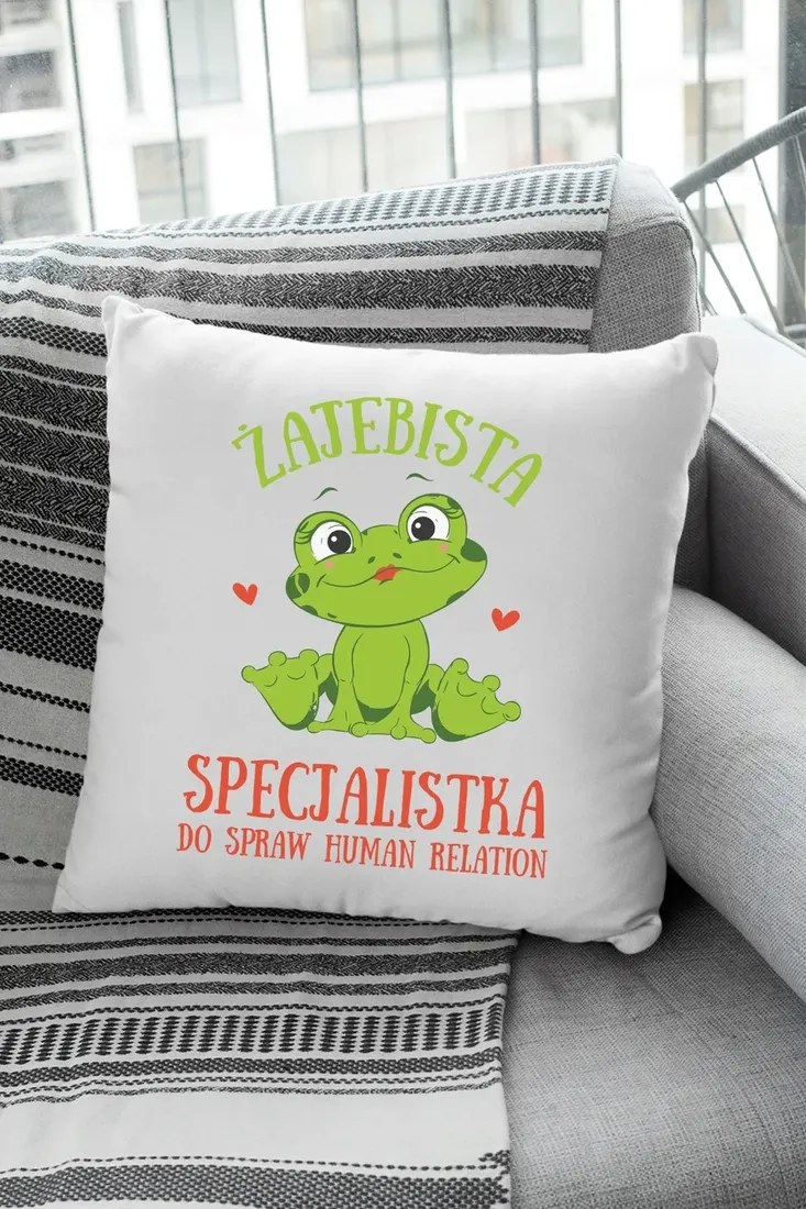 poduszka-kubek-prezent-specjalistki-human-relation-stan-nowy