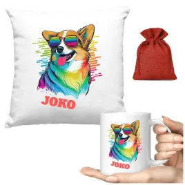poduszka-kubek-pies-corgi-milosnik-pieskow-prezent