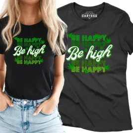 koszulka-damska-be-happy-marihuana-dla-wielbicieli
