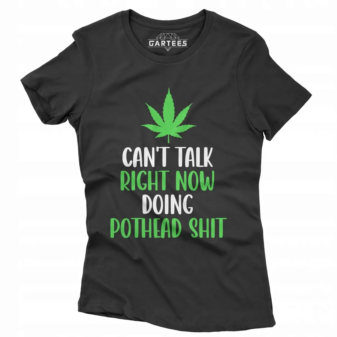 koszulka-damska-can-t-talk-right-now-doing-weed-stan-nowy