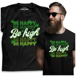 koszulka-meska-be-happy-marihuana-dla-wielbicieli
